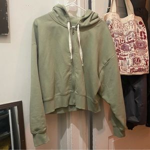 CALIA Women's Cropped Zip Hoodie